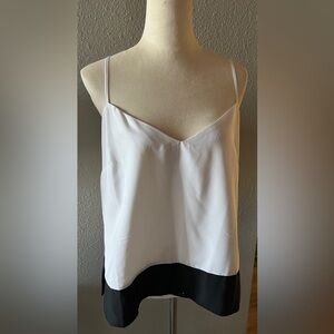 Banana Republic Elegant White and Black Women's Top